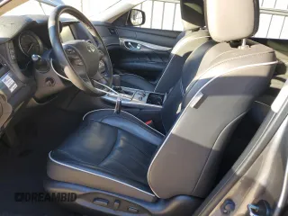 2019 Infiniti Q70 Luxe with VIN JN1BY1AR7KM580088, listed as a Copart auction lot 41612865 with 101,134 mi miles and Salvage title. Bid and sale history available at DreamBid. Image 7.