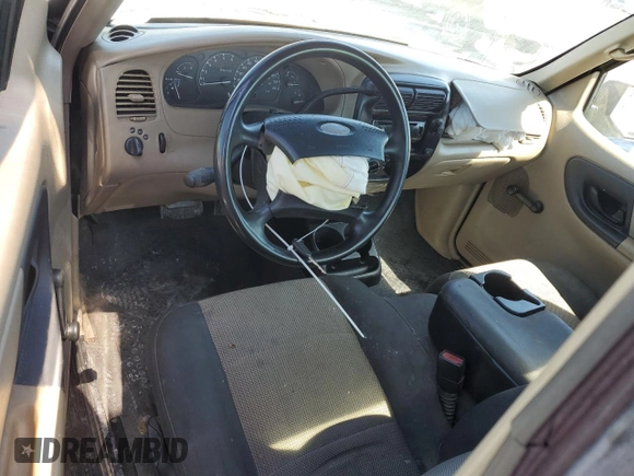 2003 Ford Ranger XL with VIN 1FTYR10U33PB01630, listed as a Copart auction lot 49355785 with 191,454 mi miles and Salvage Title. Bid and sale history available at carsss.com. Image 8.
