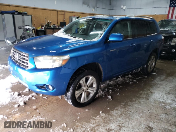 2009 Toyota Highlander Sport z VIN JTEES43A392148314, wystawiony jako Copart lot #44686075 z przebiegiem 271 285 mil mil oraz Czysty tytuł • Clean title. Historia ofert i sprzedaży dostępna na DreamBid. Obrazek 1.