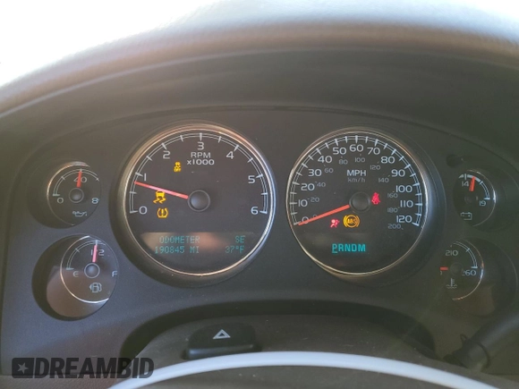 2012 Chevrolet Suburban LTZ with VIN 1GNSKKE75CR175887, listed as a Copart auction lot 89185935 with 190,845 mi miles and Non repairable. Bid and sale history available at DreamBid. Image 9.