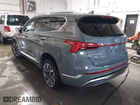 2023 Hyundai Santa Fe Calligraphy with VIN 5NMS54AL0PH628919, listed as a IAAI auction lot 41690223 with 9,931 mi miles. Bid and sale history available at carsss.com. Image 3.