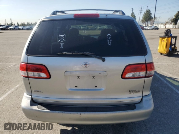 2003 Toyota Sienna LE with VIN 4T3ZF13C33U541710, listed as a Copart auction lot 50084885 with 131,032 mi miles and Salvage Title. Bid and sale history available at carsss.com. Image 6.