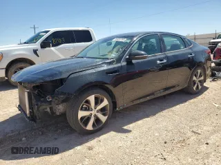 2020 Kia Optima LX with VIN 5XXGT4L34LG435674, listed as a Copart auction lot 56053795 with 98,494 mi miles and Salvage title. Bid and sale history available at DreamBid. Image 1.