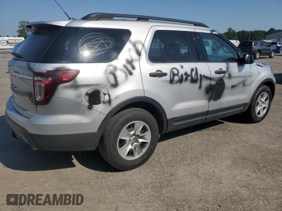 2014 Ford Explorer with VIN 1FM5K7B83EGB48553, listed as a Copart auction lot 61627855 with 175,748 mi miles and Salvage title. Bid and sale history available at DreamBid. Image 3.