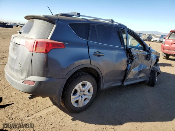 2015 Toyota RAV4 LE with VIN JTMBFREV4FJ033084, listed as a Copart auction lot 47126795 with 150,979 mi miles and Salvage Title. Bid and sale history available at carsss.com. Image 3.