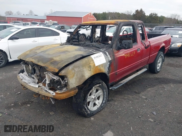 2006 Ford Ranger XLT with VIN 1FTZR45E96PA27741, listed as a IAAI auction lot 41482627 with 1 mi miles. Bid and sale history available at carsss.com. Image 2.