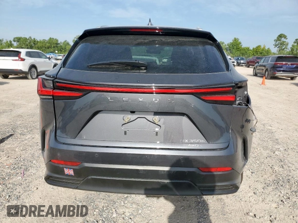 2025 Lexus NX 350h Premium with VIN 2T2GKCEZ8SC052708, listed as a Copart auction lot 66940845 with 1,186 mi miles and Salvage title. Bid and sale history available at DreamBid. Image 6.
