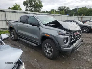 2023 GMC Canyon 4WD AT4 with VIN 1GTP6DEK4P1124937, listed as a Copart auction lot 66103474 with 10,566 mi miles and Salvage Title. Bid and sale history available at carsss.com. Image 4.
