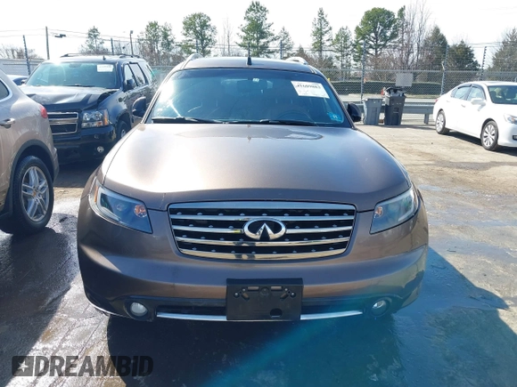 2006 Infiniti FX with VIN JNRAS08W76X208870, listed as a IAAI auction lot 41609883 with 93,303 mi miles and . Bid and sale history available at DreamBid. Image 12.