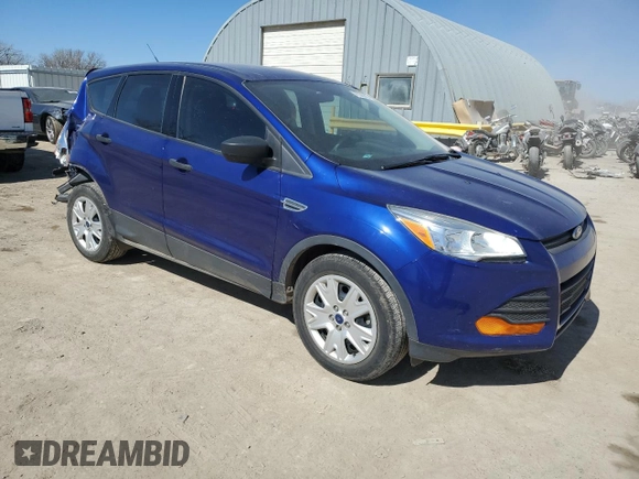 2015 Ford Escape S with VIN 1FMCU0F72FUC57695, listed as a Copart auction lot 47305655 with 74,387 mi miles and Salvage Title. Bid and sale history available at carsss.com. Image 4.