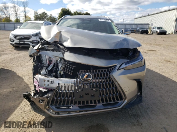 2024 Lexus NX with VIN 2T2GGCEZ9RC057671, listed as a Copart auction lot 76449364 with 6,074 mi miles and Salvage Title. Bid and sale history available at carsss.com. Image 5.