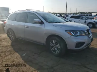 2018 Nissan Pathfinder S with VIN 5N1DR2MN3JC614612, listed as a Copart auction lot 62236595 with Not provided miles and Clean title. Bid and sale history available at DreamBid. Image 4.
