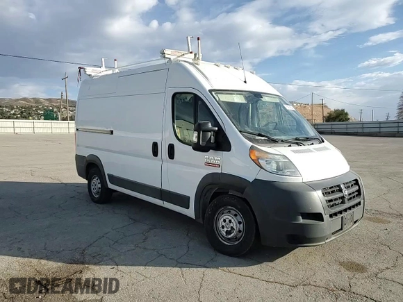 2017 Ram ProMaster Cargo with VIN 3C6TRVBG6HE527593, listed as a Copart auction lot 43242105 with 195,086 mi miles and Salvage Title. Bid and sale history available at carsss.com. Image 11.