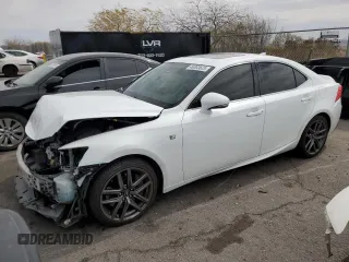 2017 Lexus IS 350 with VIN JTHBE1D27H5030024, listed as a Copart auction lot 49303625 with 81,207 mi miles and Salvage Title. Bid and sale history available at DreamBid. Image 1.