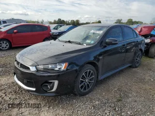 2017 Mitsubishi Lancer ES with VIN JA32U2FU0HU009237, listed as a Copart auction lot 73385144 with 99,490 mi miles and Salvage Title. Bid and sale history available at carsss.com. Image 1.