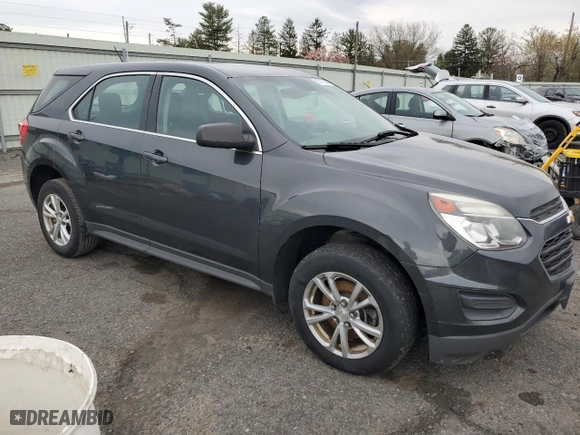 2017 Chevrolet Equinox LS with VIN 2GNFLEEK4H6156321, listed as a Copart auction lot 53116845 with 178,667 mi miles and Clean Title. Bid and sale history available at carsss.com. Image 4.