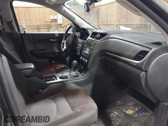 2015 Chevrolet Traverse LT with VIN 1GNKVGKD7FJ244581, listed as a IAAI auction lot 41951170 with 207,914 mi miles and . Bid and sale history available at DreamBid. Image 5.