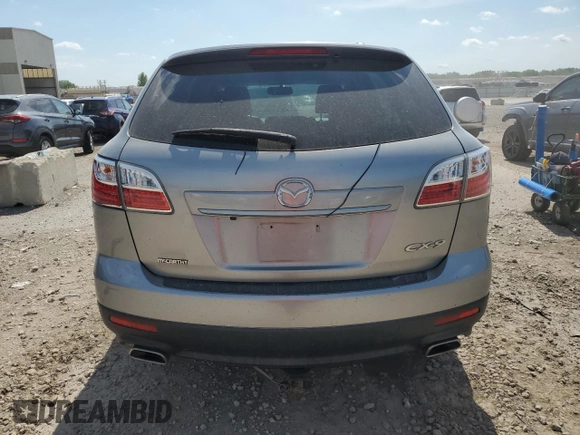 2012 Mazda CX-9 Touring with VIN JM3TB2CA3C0333151, listed as a Copart auction lot 64241395 with 131,466 mi miles and Salvage title. Bid and sale history available at DreamBid. Image 6.