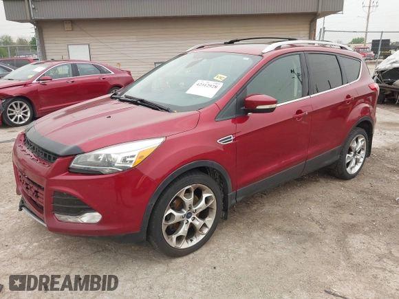 2015 Ford Escape Titanium with VIN 1FMCU9J96FUC02177, listed as a IAAI auction lot 42312928 with 100,716 mi miles and . Bid and sale history available at DreamBid. Image 17.