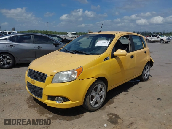 2011 Chevrolet Aveo 2LT with VIN KL1TG6DE9BB126633, listed as a IAAI auction lot 41944289 with Not provided miles and . Bid and sale history available at DreamBid. Image 2.