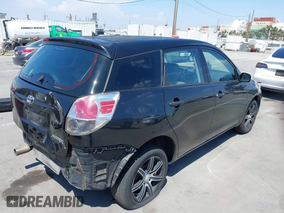 2008 Toyota Matrix STD with VIN 2T1KR32E18C697821, listed as a IAAI auction lot 42156711 with 281,022 mi miles and . Bid and sale history available at DreamBid. Image 4.