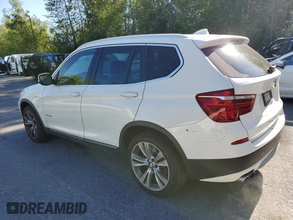 2013 BMW X3 xDrive35i z VIN 5UXWX7C58DL980098, wystawiony jako Copart lot #57865225 z przebiegiem 75 589 mil mil oraz Szkoda całkowita • Salvage title. Historia ofert i sprzedaży dostępna na DreamBid. Obrazek 2.