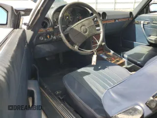 1986 Mercedes-Benz 560 with VIN WDBBA48D6GA045743, listed as a Copart auction lot 78776564 with 116,013 mi miles and Salvage Title. Bid and sale history available at carsss.com. Image 8.
