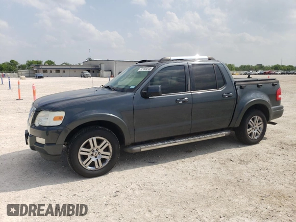 2010 Ford Explorer Sport Trac Limited with VIN 1FMEU3DE4AUA26558, listed as a Copart auction lot 52166345 with 127,441 mi miles and Clean title. Bid and sale history available at DreamBid. Image 1.