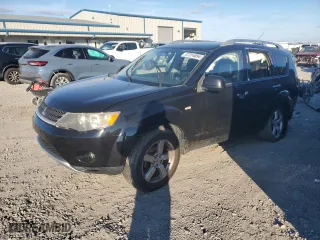 2007 Mitsubishi Outlander XLS with VIN JA4MS41X47U011207, listed as a Copart auction lot 87314894 with 272,077 mi miles and Salvage Title. Bid and sale history available at carsss.com. Image 1.