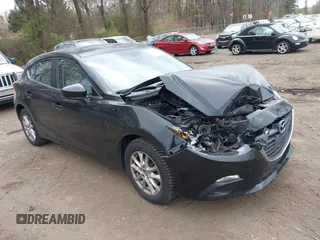 2014 Mazda Mazda3 i Touring with VIN JM1BM1L73E1100378, listed as a IAAI auction lot 42069396 with 91,973 mi miles. Bid and sale history available at carsss.com. Image 1.
