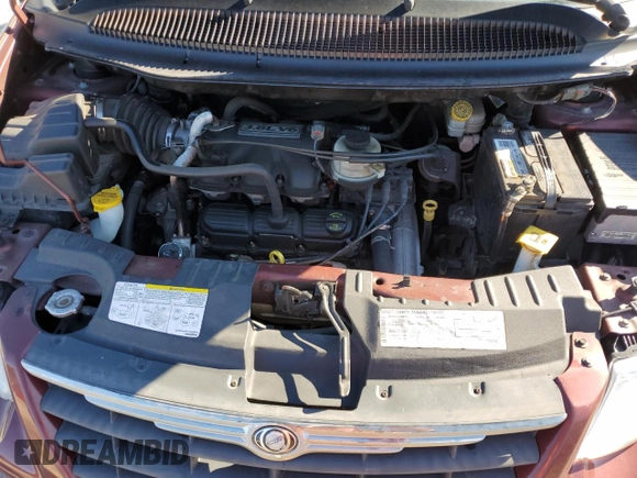 2007 Chrysler Town & Country LWB Touring with VIN 2A8GP54LX7R195626, listed as a Copart auction lot 89100675 with 123,380 mi miles and Salvage Title. Bid and sale history available at carsss.com. Image 13.