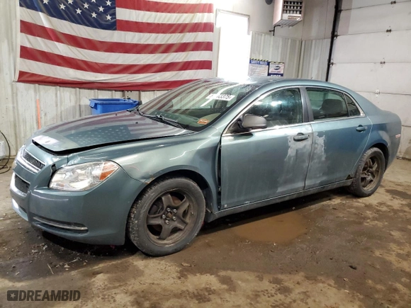 2009 Chevrolet Malibu LS w/1FL with VIN 1G1ZG57B394208766, listed as a Copart auction lot 51763375 with 161,266 mi miles and Salvage Title. Bid and sale history available at carsss.com. Image 1.