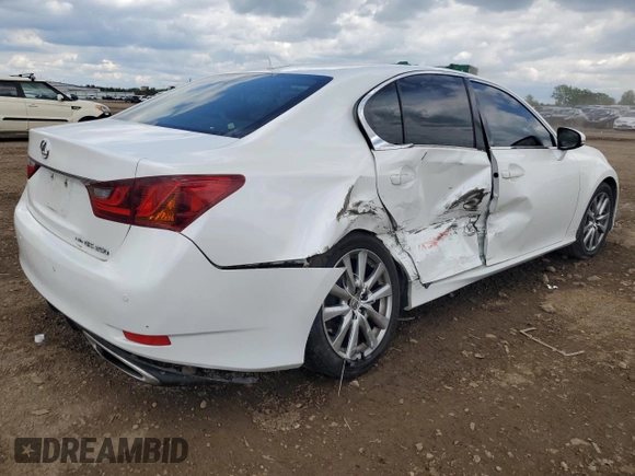 2013 Lexus GS 350 with VIN JTHCE1BL3D5013621, listed as a Copart auction lot 58408215 with 146,502 mi miles and Salvage title. Bid and sale history available at DreamBid. Image 3.