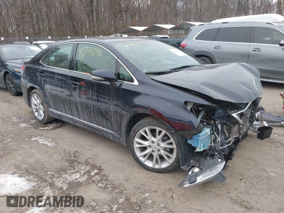 2010 Lexus HS 250h with VIN JTHBB1BA4A2007357, listed as a IAAI auction lot 41319857 with 60,741 mi miles and . Bid and sale history available at DreamBid. Image 1.