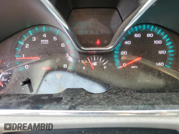 2015 Chevrolet Traverse LS z VIN 1GNKRFKDXFJ156753, wystawiony jako Copart lot #54516265 z przebiegiem 151 487 mil mil oraz Szkoda całkowita • Salvage title. Historia ofert i sprzedaży dostępna na DreamBid. Obrazek 9.
