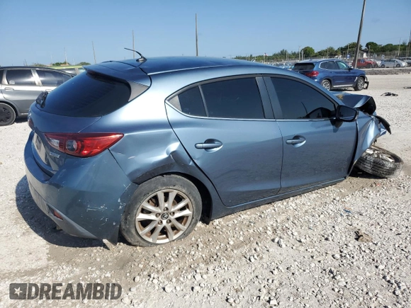 2015 Mazda 3 i Touring with VIN 3MZBM1L70FM202741, listed as a Copart auction lot 57301435 with 78,480 mi miles and Salvage title. Bid and sale history available at DreamBid. Image 3.