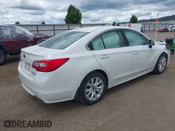 2016 Subaru Legacy Premium with VIN 4S3BNAC60G3009953, listed as a IAAI auction lot 42609541 with 124,799 mi miles and . Bid and sale history available at DreamBid. Image 4.