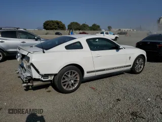 2012 Ford Mustang Premium with VIN 1ZVBP8AMXC5256770, listed as a Copart auction lot 63042445 with 101,849 mi miles and Salvage title. Bid and sale history available at DreamBid. Image 3.
