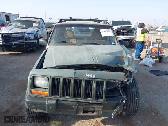 1997 Jeep Cherokee Country with VIN 1J4FT78S1VL522295, listed as a IAAI auction lot 42481630 with 340,239 mi miles and . Bid and sale history available at DreamBid. Image 13.