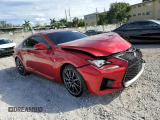 2017 Lexus RC F F z VIN JTHHP5BC8H5006161, wystawiony jako Copart lot #88627715 z przebiegiem 45 235 mil mil oraz Szkoda całkowita • Salvage title. Historia ofert i sprzedaży dostępna na DreamBid. Obrazek 4.