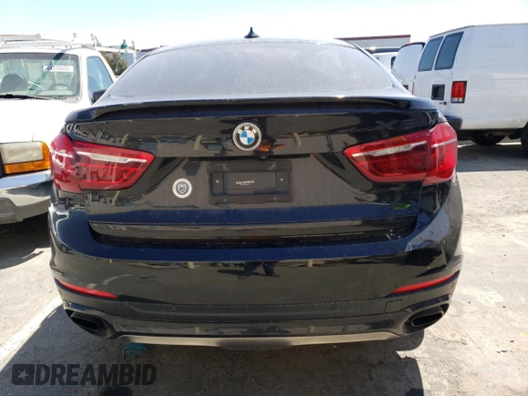 2016 BMW X6 xDrive50i with VIN 5UXKU6C51G0R34040, listed as a Copart auction lot 48336363 with 100,647 mi miles. Bid and sale history available at carsss.com. Image 6.