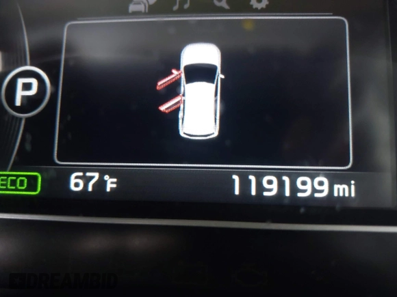 2017 Kia Niro LX with VIN KNDCB3LC1H5101819, listed as a IAAI auction lot 42064528 with 119,199 mi miles. Bid and sale history available at carsss.com. Image 16.