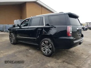 2018 GMC Yukon Denali with VIN 1GKS2CKJ1JR296853, listed as a Copart auction lot 70925544 with 0 mi miles and Salvage Title. Bid and sale history available at carsss.com. Image 2.