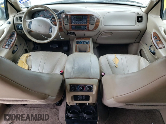 2000 Ford Expedition Eddie Bauer with VIN 1FMEU17L5YLB80873, listed as a Copart auction lot 51069805 with Not provided miles and Salvage title. Bid and sale history available at DreamBid. Image 8.