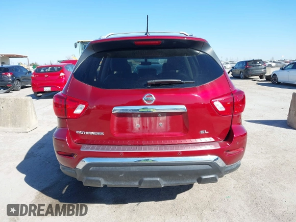 2018 Nissan Pathfinder S with VIN 5N1DR2MN2JC614584, listed as a IAAI auction lot 41372002 with 157,963 mi miles and . Bid and sale history available at DreamBid. Image 16.