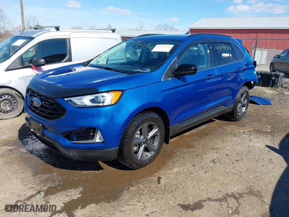 2022 Ford Edge SEL with VIN 2FMPK4J94NBA11386, listed as a IAAI auction lot 41694534 with 75,970 mi miles. Bid and sale history available at carsss.com. Image 18.
