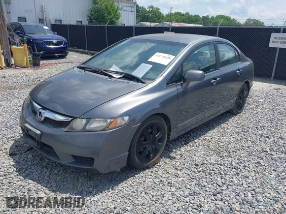 2011 Honda Civic LX with VIN 19XFA1F52BE045256, listed as a IAAI auction lot 42170028 with 222,168 mi miles and . Bid and sale history available at DreamBid. Image 2.