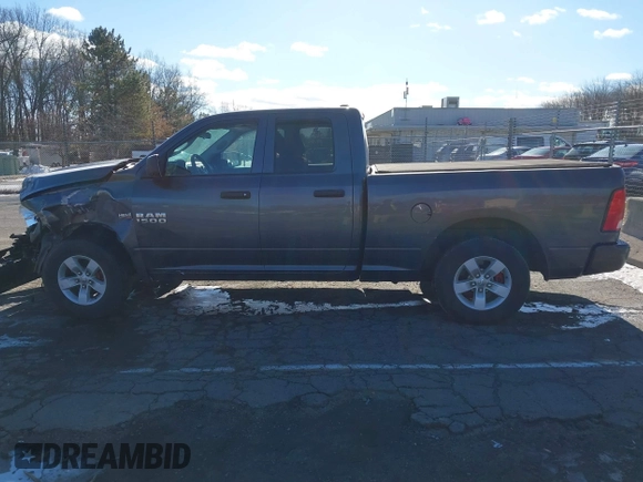 2018 Ram 1500 Tradesman with VIN 1C6RR7FT2JS163365, listed as a IAAI auction lot 41451862 with 121,548 mi miles and . Bid and sale history available at DreamBid. Image 14.