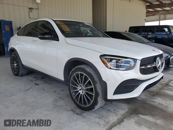 2021 Mercedes-Benz GLC 300 with VIN W1N0J8EB2MF930967, listed as a Copart auction lot 61205125 with 72,424 mi miles and Salvage title. Bid and sale history available at DreamBid. Image 4.