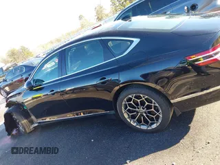 2021 Genesis G80 2.5T with VIN KMTGB4SC0MU047486, listed as a IAAI auction lot 41292975 with 53,196 mi miles and . Bid and sale history available at DreamBid. Image 15.